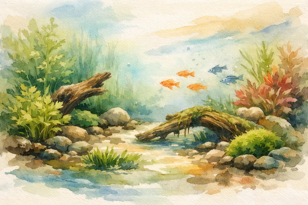 8 Low Tech Planted Aquarium Designs