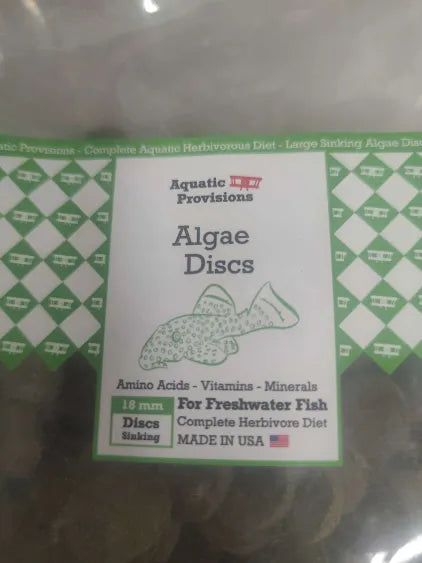 🐟 Premium Algae Discs – High-Quality Herbivore Formula (18mm)